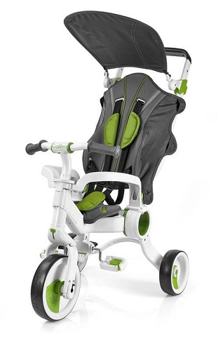 

Велосипед Трехколесный Galileo Strollcycle Зеленый G-1001-G