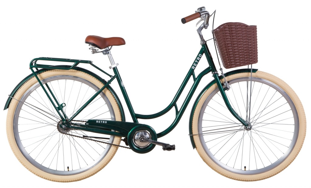 ᐉ Велосипед ДОРОЖНИК 28" RETRO рама-19" 2021 Green (OPS-D-28-218 ...