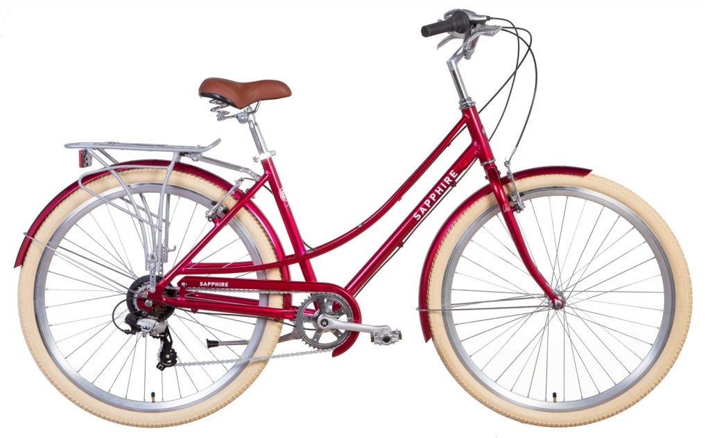 Велосипед ДОРОЖНИК 28" SAPPHIRE Plus рама-19" 2021 Red (OPS-D-28-229) в Києві