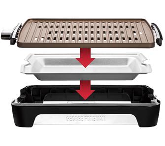 Гриль RUSSELL HOBBS George Foreman 25850-56 Smokeless BBQ Grill · 4