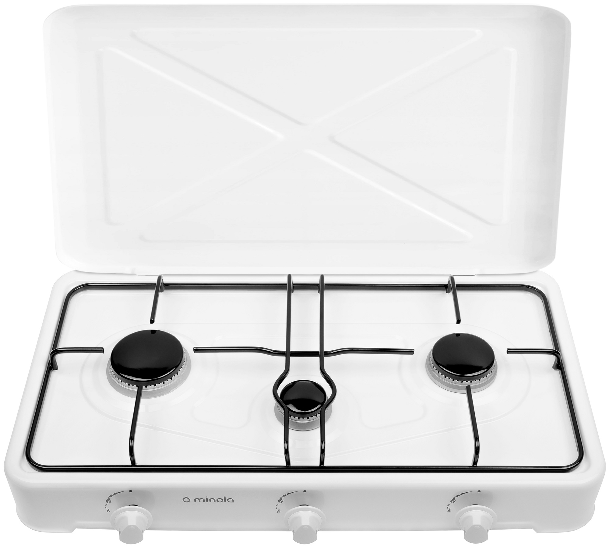 ᐉ Плитка настольная газовая MINOLA TGH 300 WH — купить в Киеве и ...