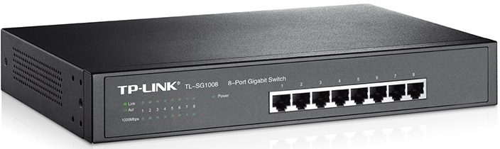Комутатор TP-LINK TL-SG1008 · 2