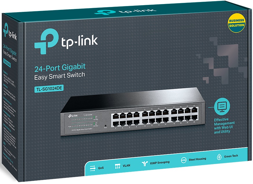 Комутатор TP-LINK TL-SG1024DE · 4