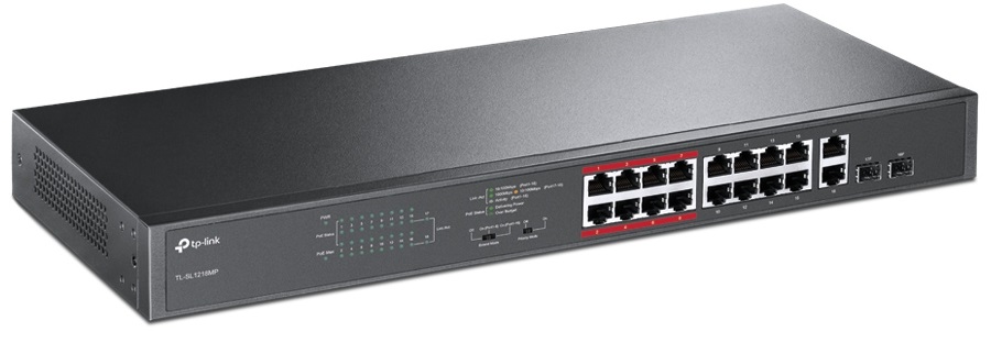 Комутатор TP-LINK TL-SL1218MP · 2