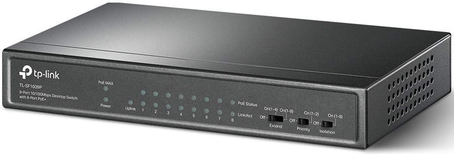 Комутатор TP-LINK TL-SF1009P · 2