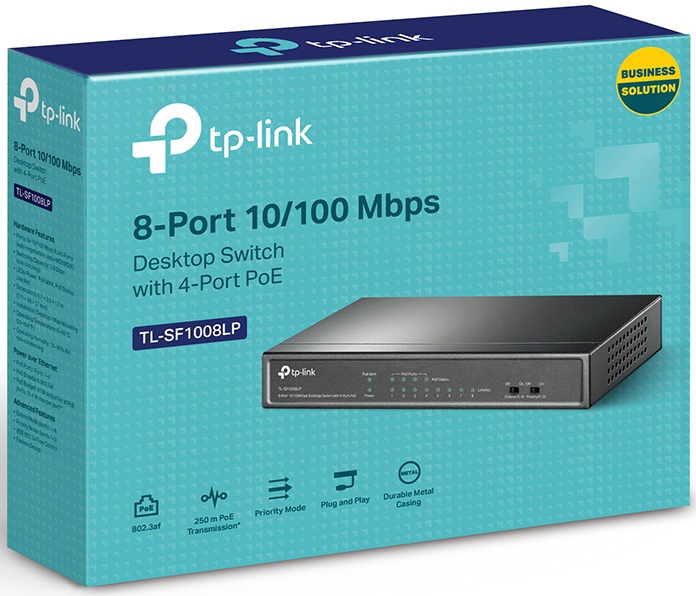 Комутатор TP-LINK TL-SF1008LP · 3