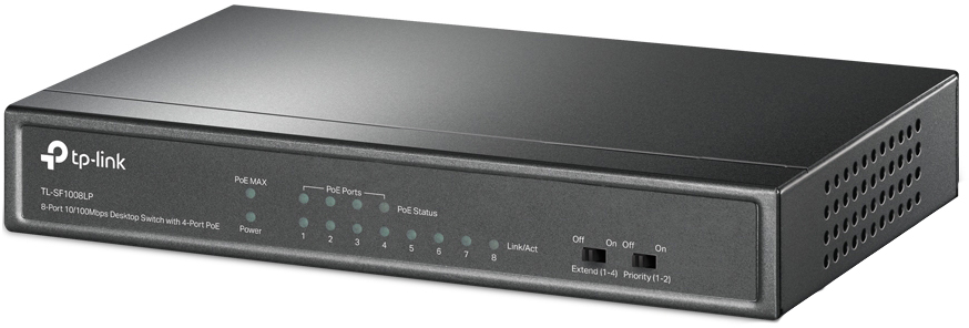 Комутатор TP-LINK TL-SF1008LP · 2