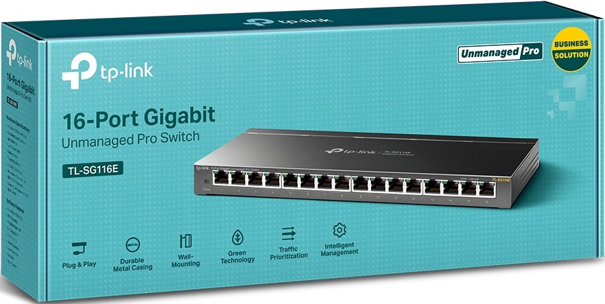 Комутатор TP-LINK TL-SG116E · 5