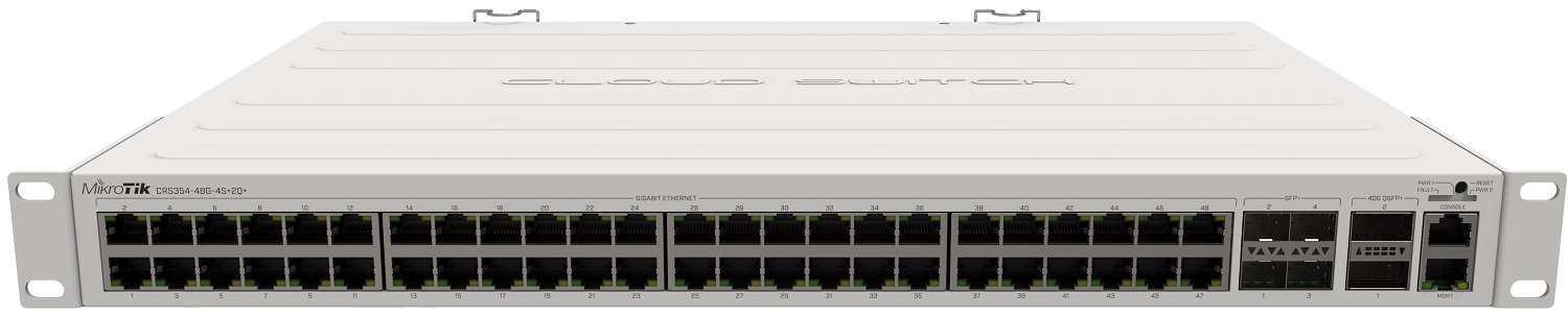 Коммутатор Mikrotik Cloud Router Switch CRS354-48G-4S+2Q+RM в Киеве