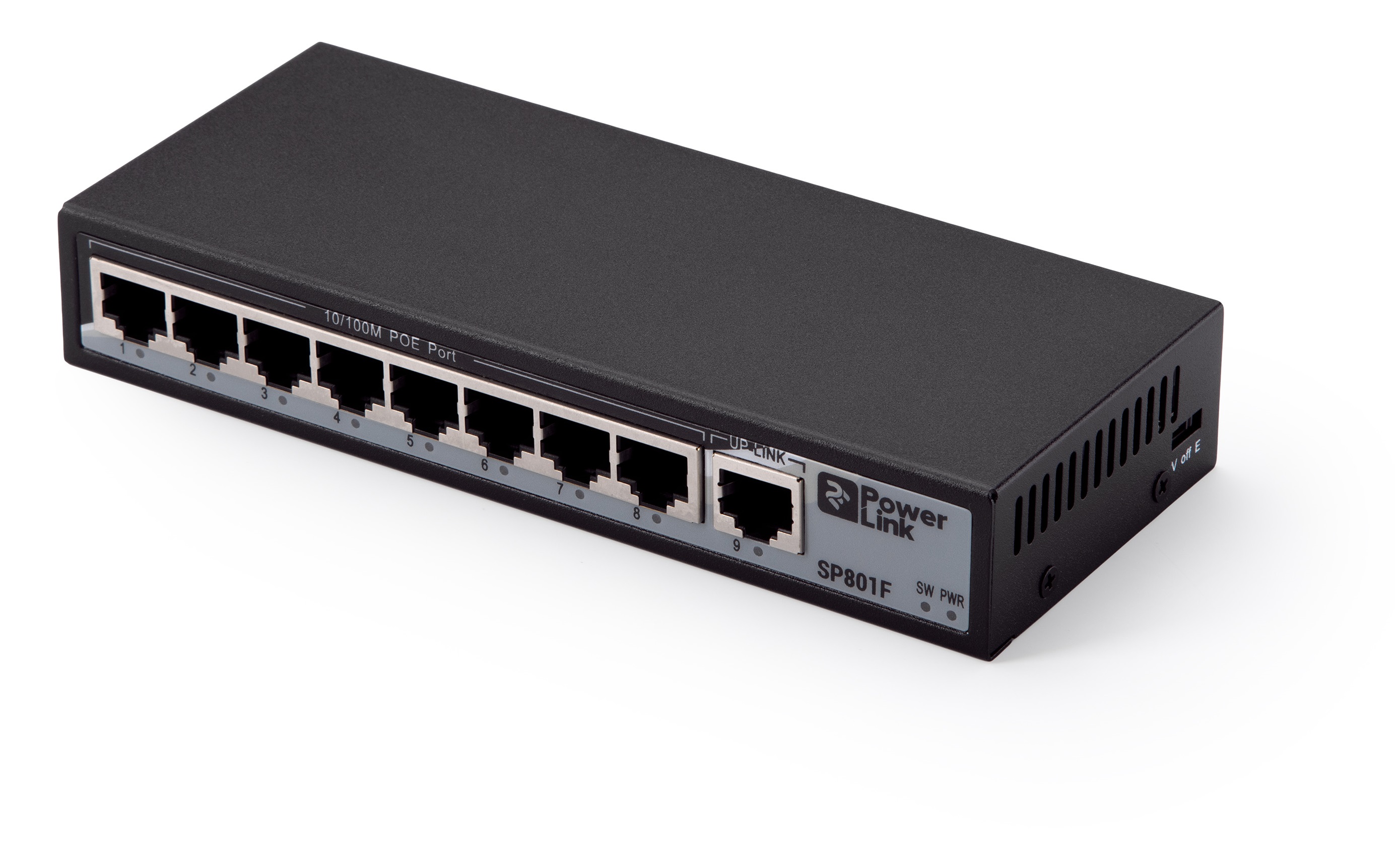 Комутатор 2E PowerLink SP801F 8xFE PoE (2E-SP801F) в Києві