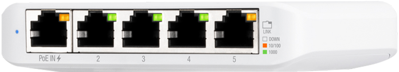 Комутатор UBIQUITI Switch Flex Mini (USW-FLEX-MINI) · 4