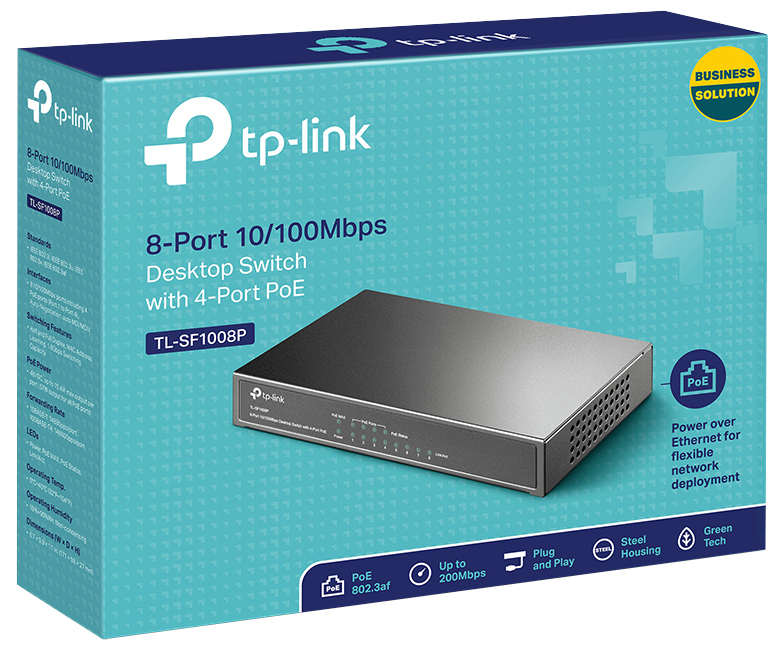 Комутатор TP-LINK TL-SF1008P · 5