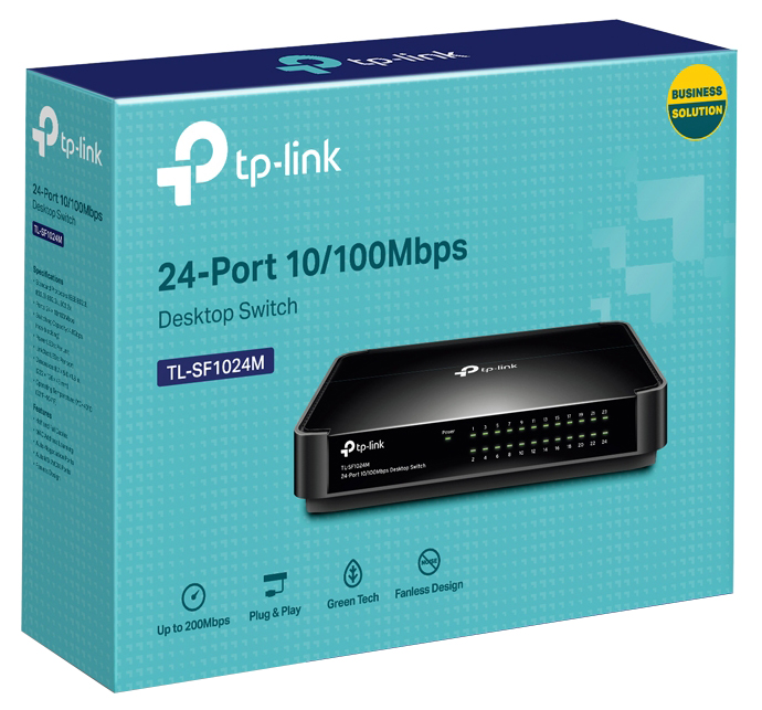 Комутатор TP-LINK TL-SF1024M · 4