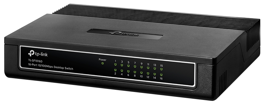 Комутатор TP-LINK TL-SF1016D · 2