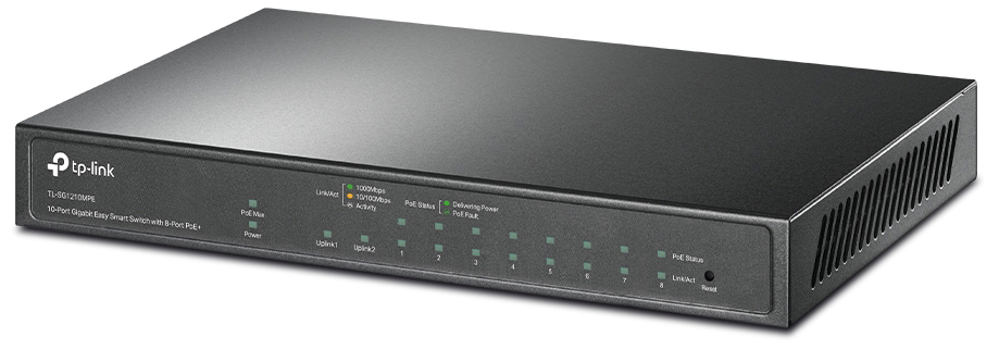 Комутатор TP-LINK TL-SG1210MPE · 2