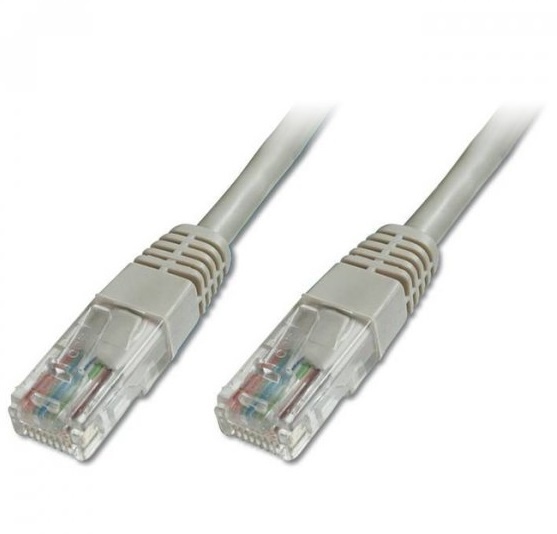 

Патч-корд DIGITUS cat.5e, UTP, 5м, AWG 26/7, серого цвета (DK-1511-050)