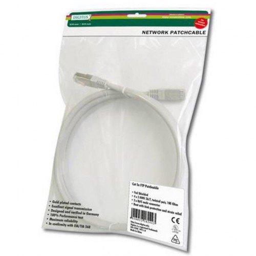 

Патч-корд DIGITUS CAT 5e UTP, 0.5м, PVC, White (DK-1511-005/WH)