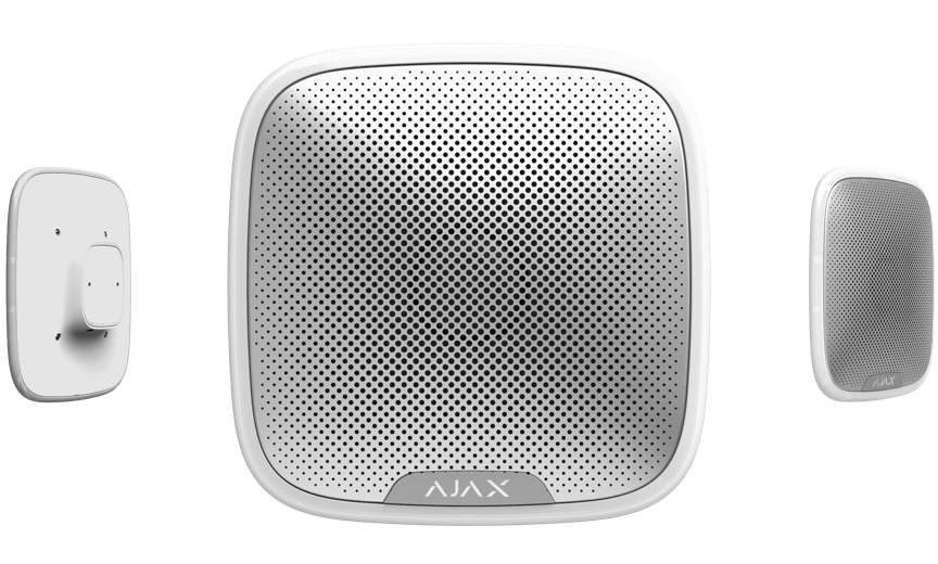 Бездротова зовнішня сирена AJAX StreetSiren білий (000001159) · 4