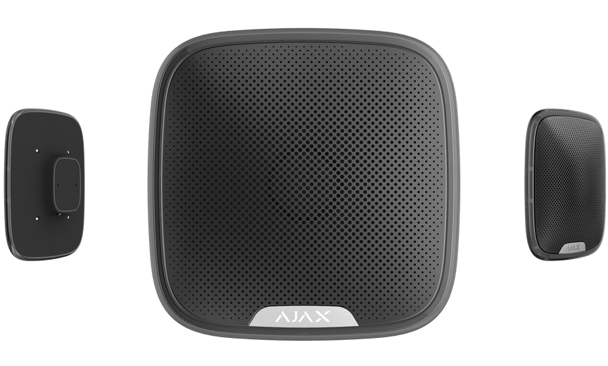 Бездротова зовнішня сирена AJAX StreetSiren чорний (000001158) · 4