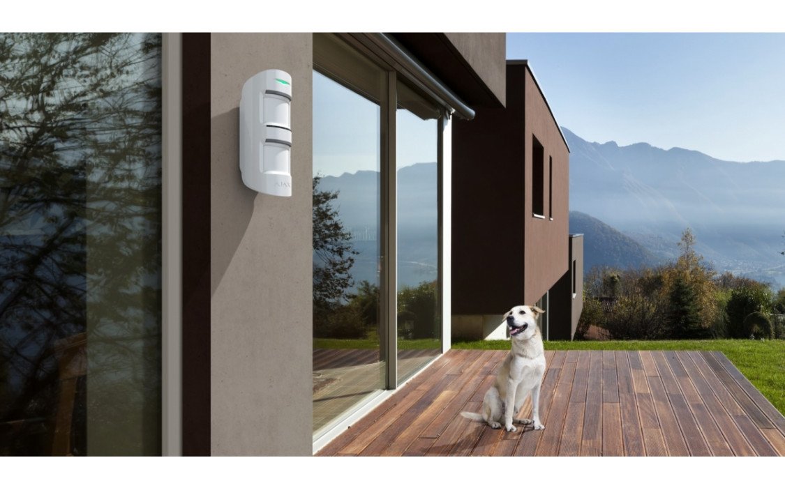 Бездротовий вуличний датчик руху AJAX MotionProtect Outdoor білий (000, 000010641) · 6