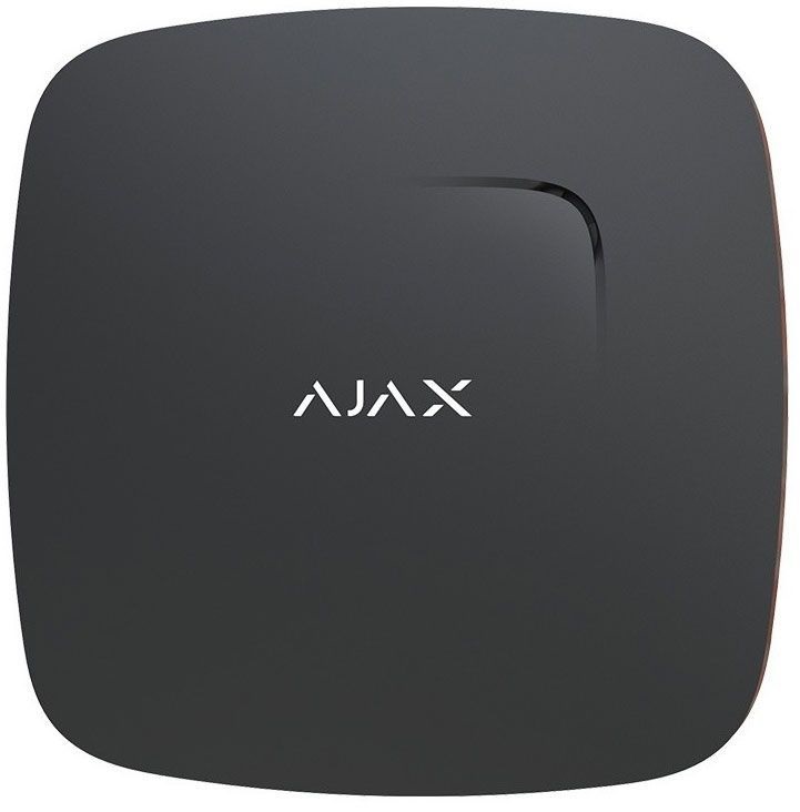Беспроводной датчик дыма AJAX FireProtect чорний (000001137) в Киеве