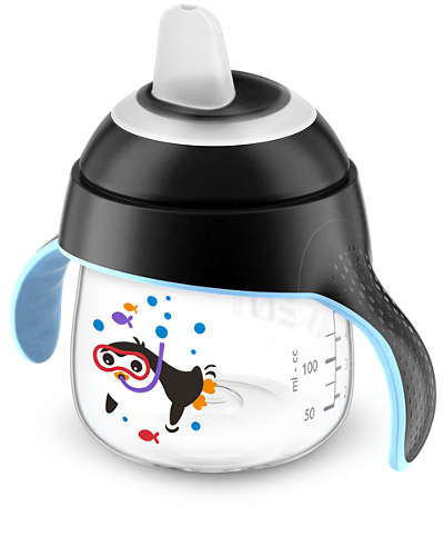 Поїльник Philips Avent 200мл 6+ чорний в Києві