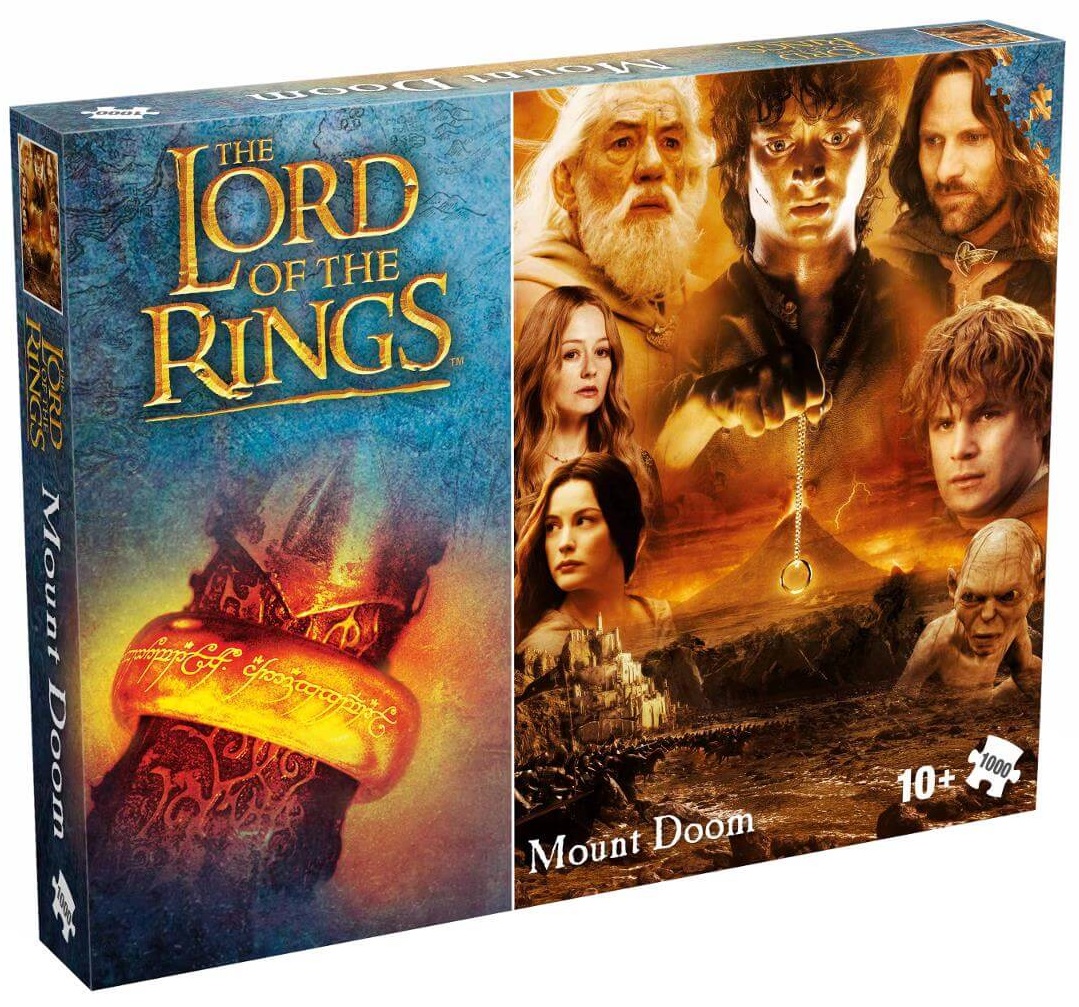 Пазл WINNING MOVES Lord of the Rings Mount Doom 1000 pcs (WM01819-ML1-6) в Києві