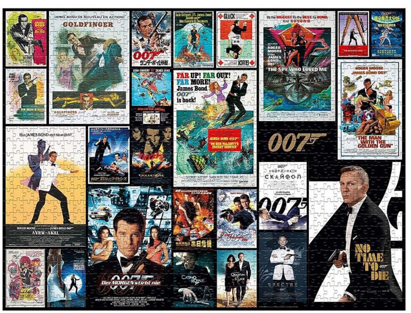 Пазл WINNING MOVES James Bond 007 Movie Poster 1000 шт (WM01313-ML1-6) в Киеве