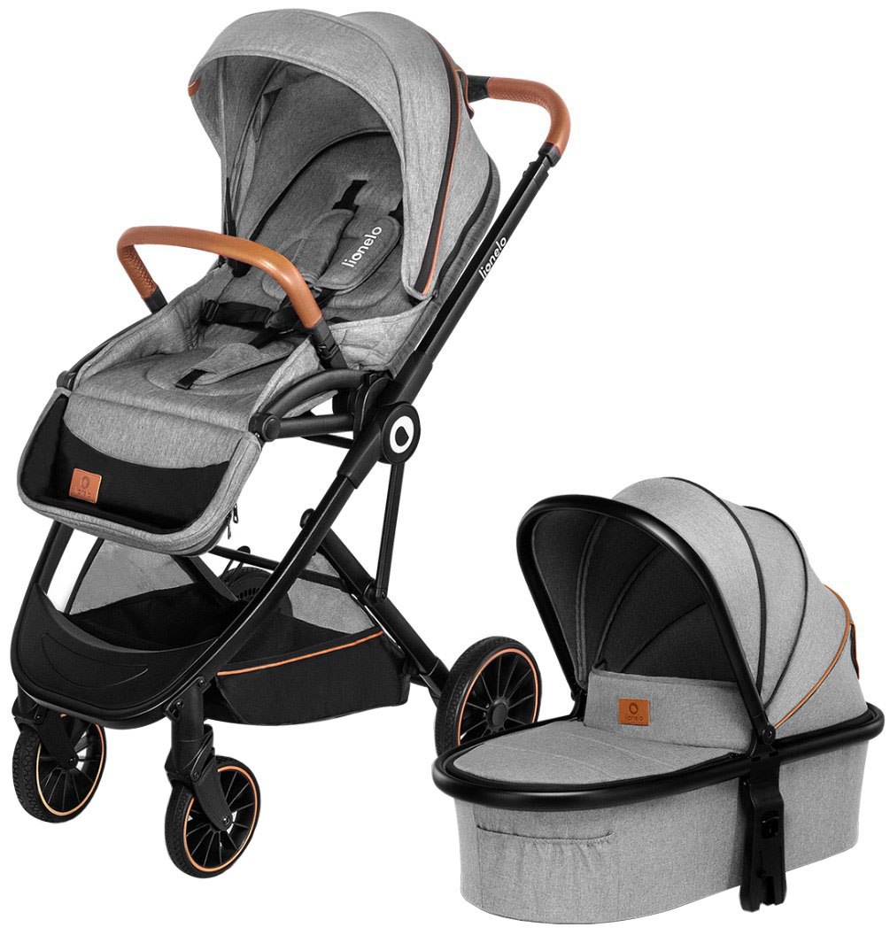 ᐉ Універсальна коляска 2 в 1 LIONELO Riya Grey Stone (LO-RIYA 2IN1 GREY ...