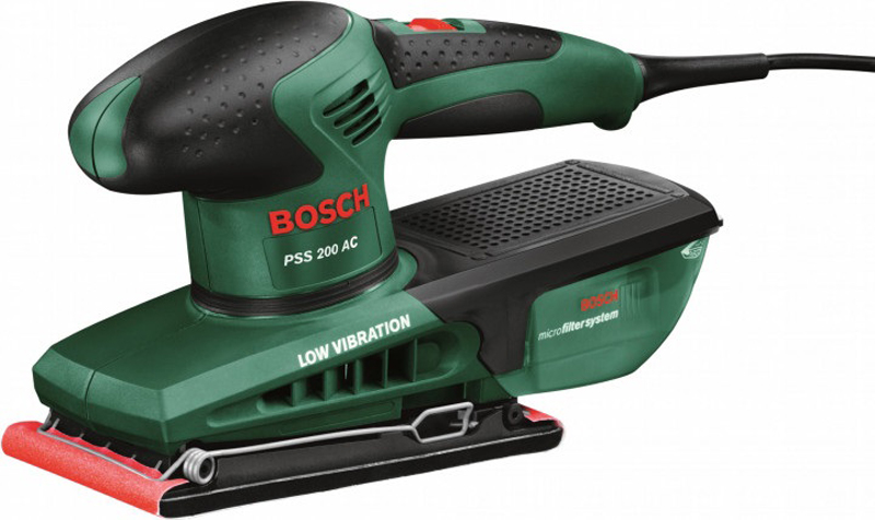 Вібраційна шліфмашина BOSCH PSS 200 AC (0.603.340.120) в Києві