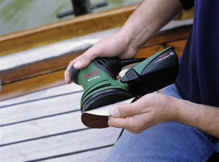Ексцентрикова шліфмашина BOSCH PEX 220 A (0.603.378.020) · 4