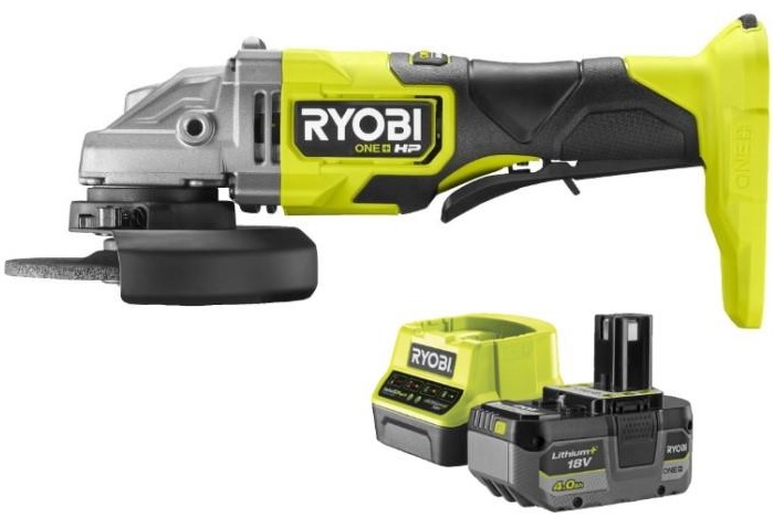 Шліфмашина кутова RYOBI RAG18X-1C40S (5133005614) в Києві