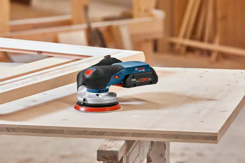 Шліфмашина ексцентрикова BOSCH GEX 18V-125 соло (0.601.372.201) · 2
