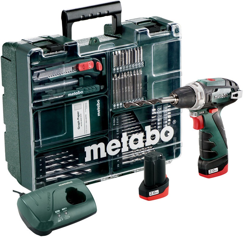 Шуруповерт акумуляторний Metabo PowerMaxx BS (600080880) в Києві