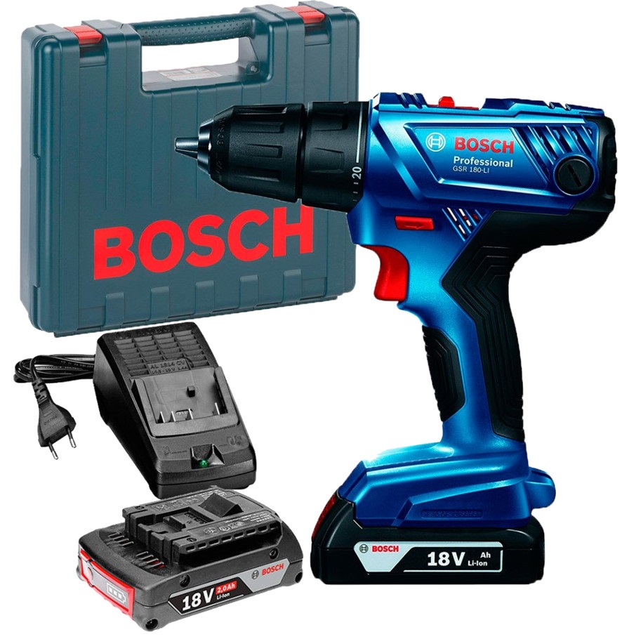 Шуруповерт-дрель BOSCH GSR 180-LI (0.601.9F8.109) в Киеве