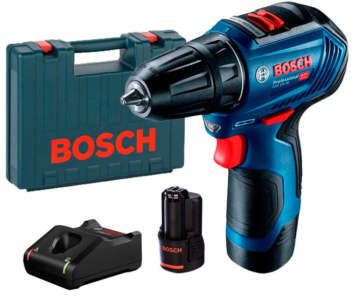 Шуруповерт-дриль BOSCH GSR 12V-30 (0.601.9G9.000) в Києві