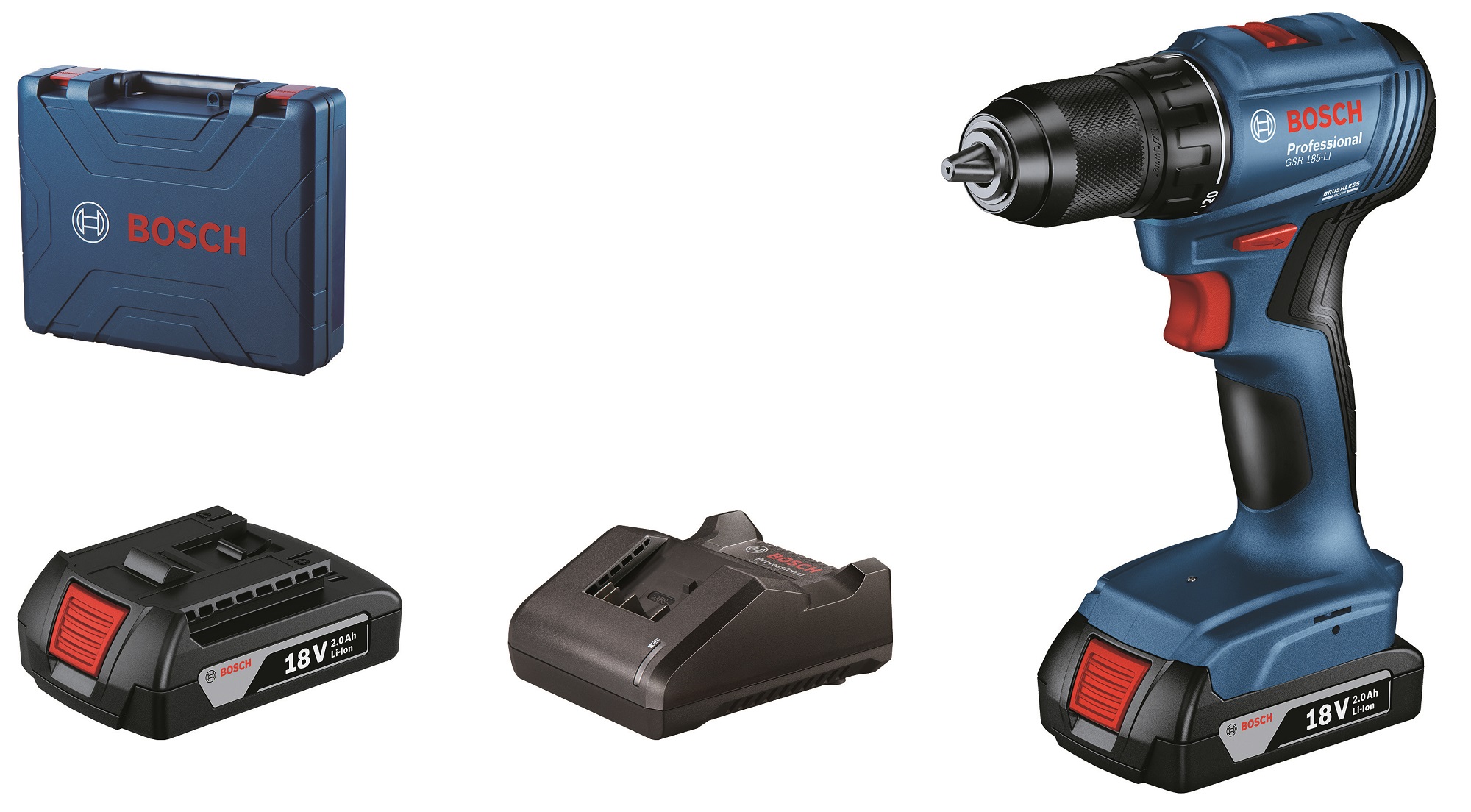 Шуруповерт BOSCH GSR 185-LI (0.601.9K3.000) · 2