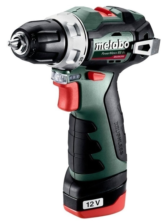 Шуруповерт-дриль METABO PowerMaxx BS BL (601721500) в Києві