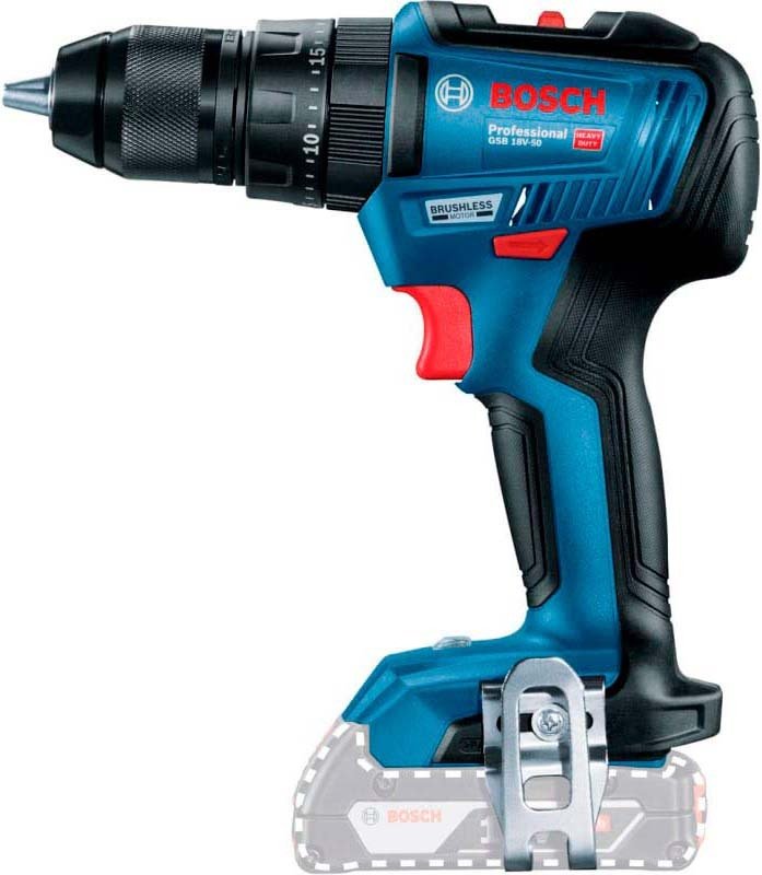 Шуруповерт-дриль BOSCH GSB 18 V-50 (0.601.9H5.106) · 4