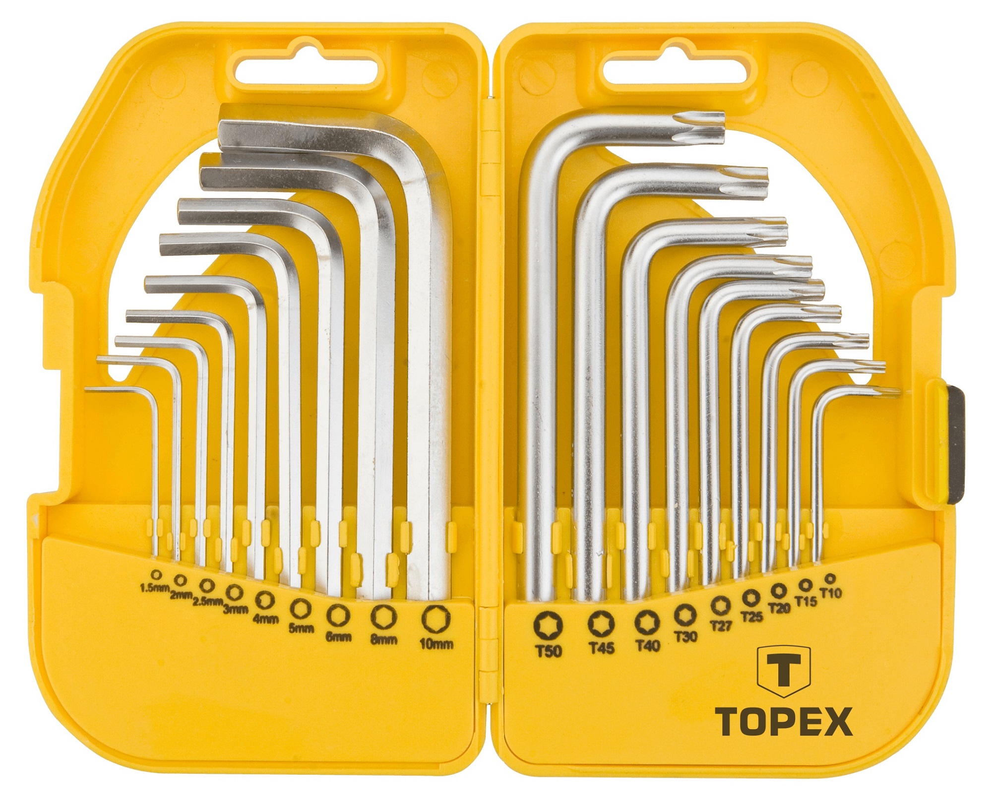 Набор инструментов TOPEX HEX и Torx, набор 18 шт.*1 уп. (35D952) в Киеве