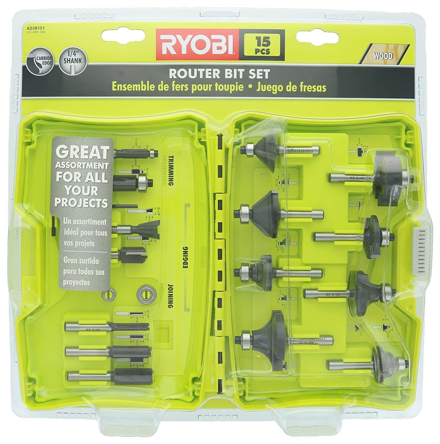 Фрезы RYOBI RAKRBS15 15 шт (5132005352) в Киеве