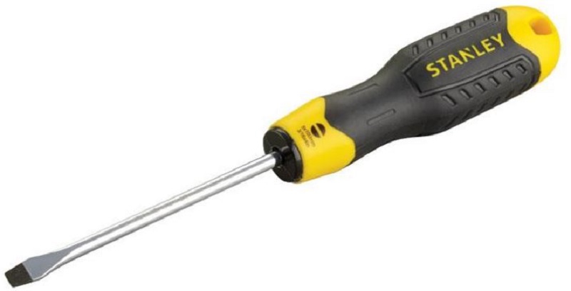 Отвертка STANLEY "Cushion Grip" Sl  6.5 мм 150мм (блистер) в Киеве