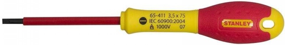 Отвертка STANLEY FatMax VDE 1000V Sl3,5 75 мм (0-65-411) в Киеве