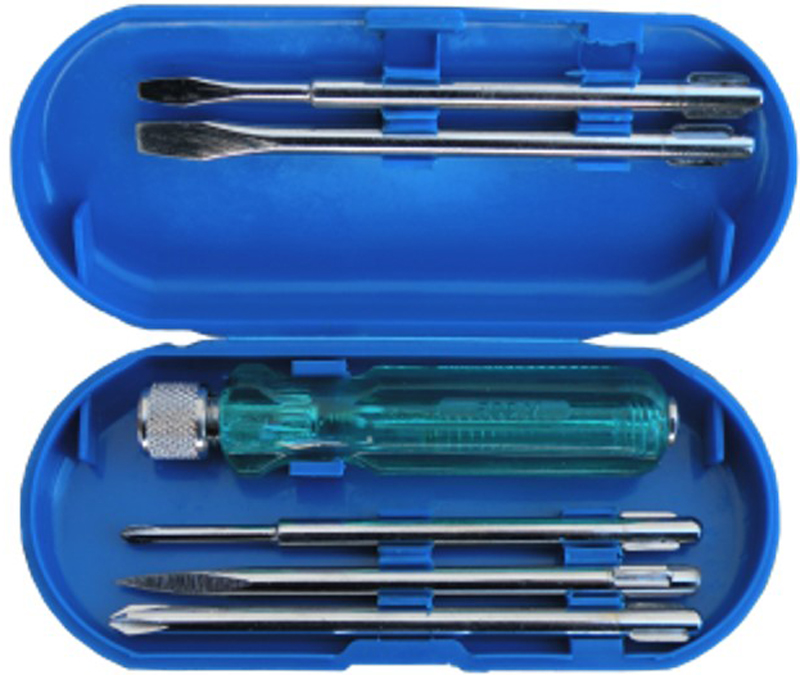 Отвертка СТАНДАРТ переставная со вставками 5-в-1 (SDS0501) в Киеве