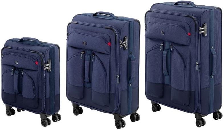 

Набор чемоданов Wenger Deputy Set Dark Blue (604365)