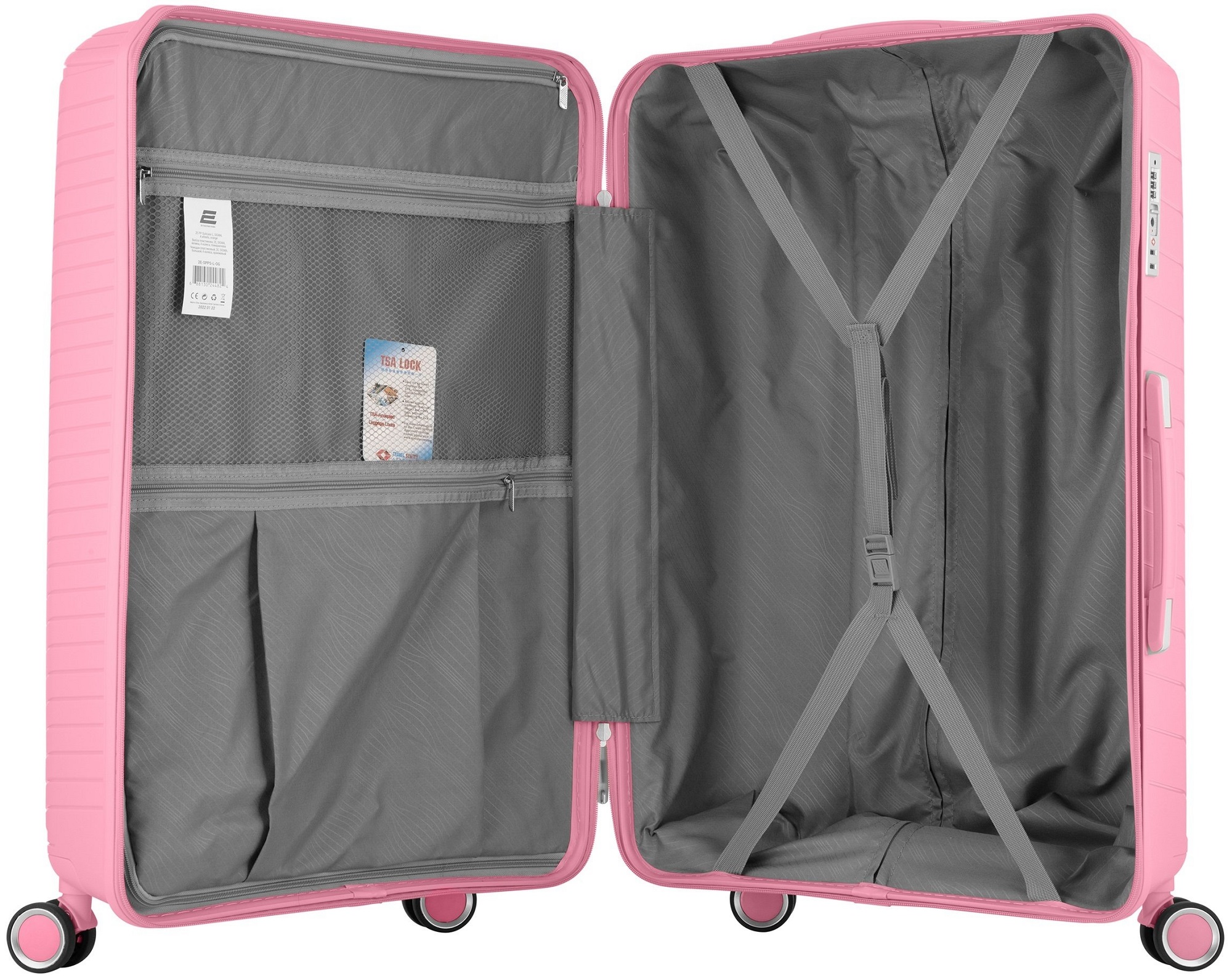 Валіза 2E SIGMA L Pink (2E-SPPS-L-PK) · 5