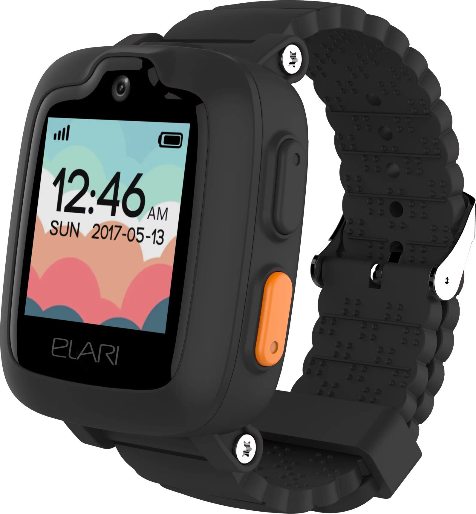 

Детские смарт-часы Elari KidPhone 3G Black с GPS-трекером (KP-3GB)