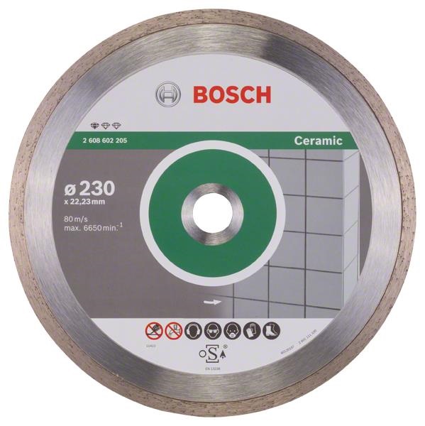 Диск алмазный BOSCH Standard for Ceramic 230x22.23 мм (2.608.602.205) в Киеве