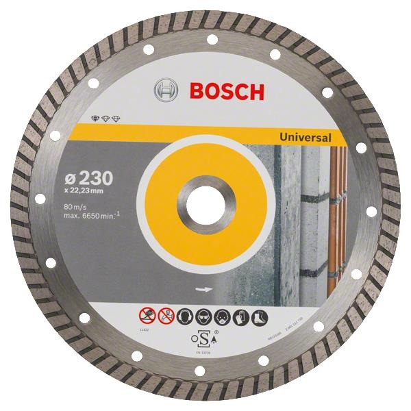 Диск алмазный BOSCH Standard for Universal Turbo 230x22.23 (2.608.602.397) в Киеве