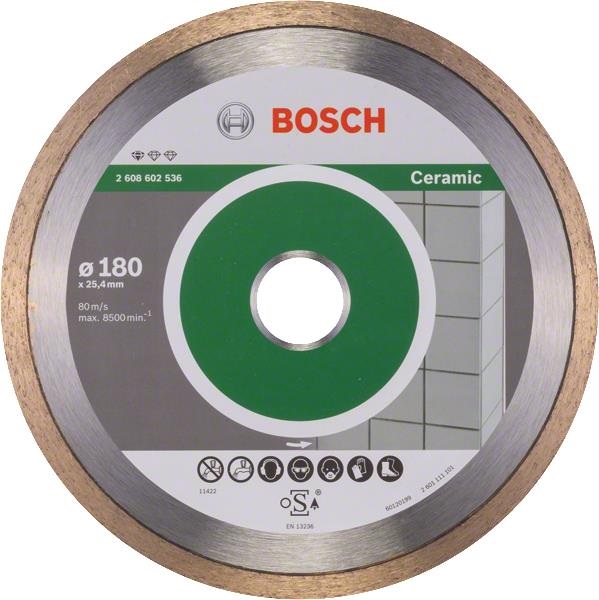 Диск алмазный BOSCH Standard for Ceramic 180x25.4 (2.608.602.536) в Киеве